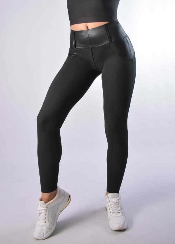 NERO-SHINE PANTALONI PUSH-UP