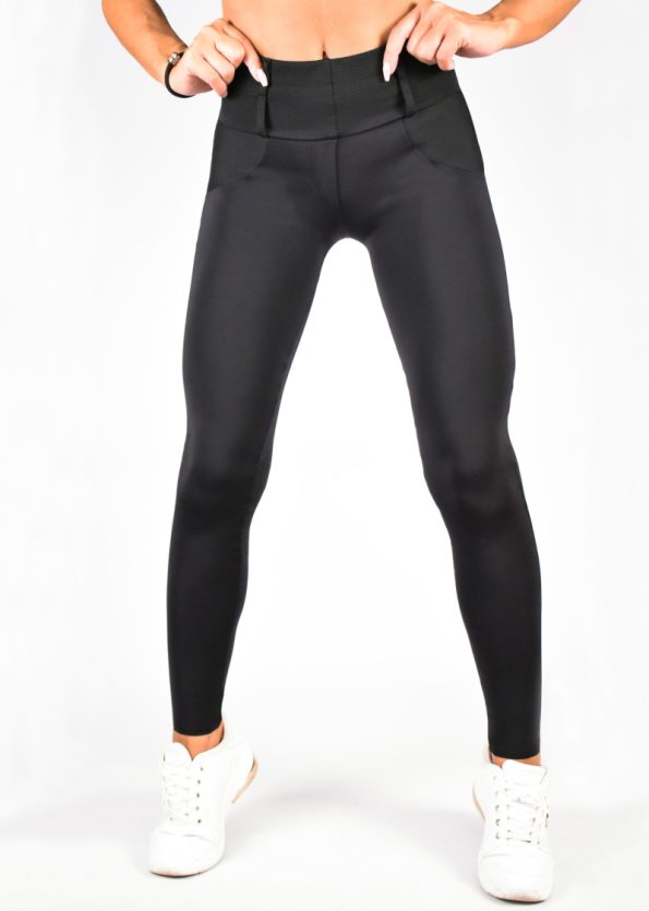 PANTALONI SHOCK NERI PUSH-UP