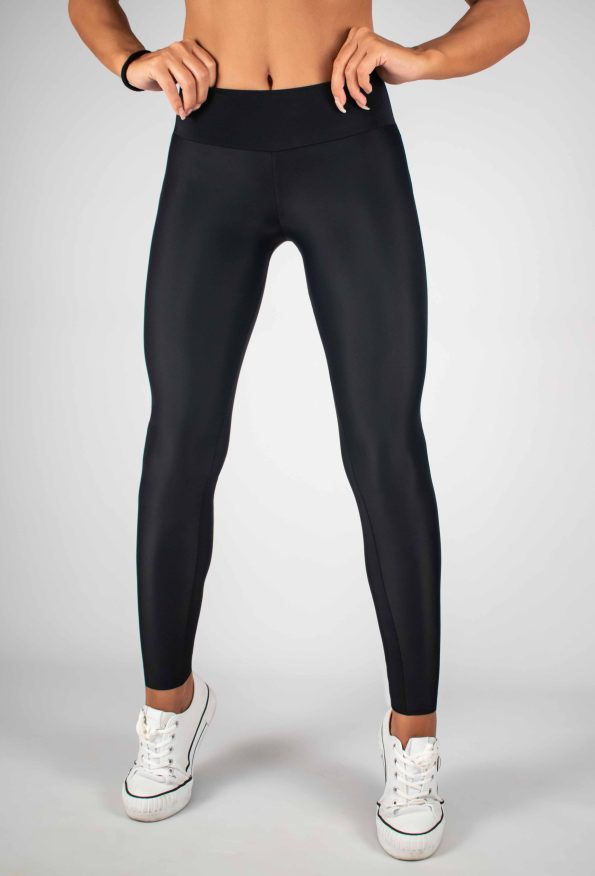 LEGGINSY PUSH-UP Z CZARNYM PASKIEM
