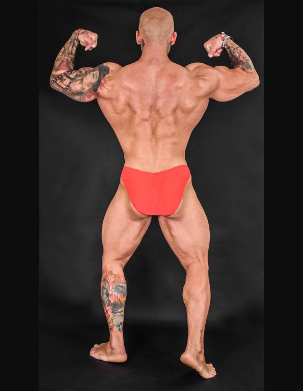 COSTUME DA BODYBUILDING ROSSO
