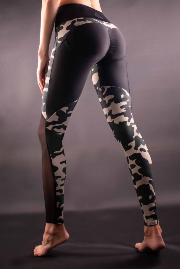 ARMY TECH MESH PUSH-UP LEGGINGS