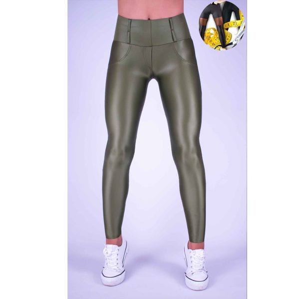 Készítse el saját push-up nadrágját METALLIC OLIVE