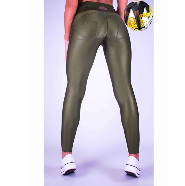 Készítse el saját push-up nadrágját METALLIC OLIVE