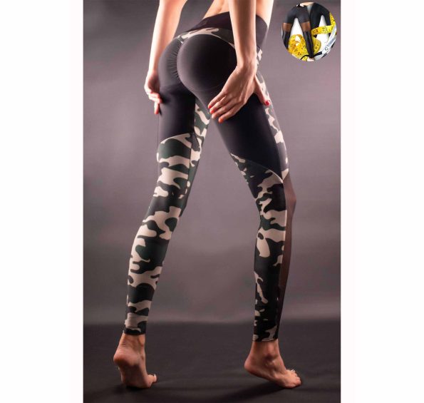 Make your own push-up leggings ARMY TECH MESH