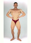 MÉLY RÓZSASZÍN BÁRSONY TESTÉPÍTŐ NADRÁG IFBB, NPC ( OLDALHOSSZ 5CM )