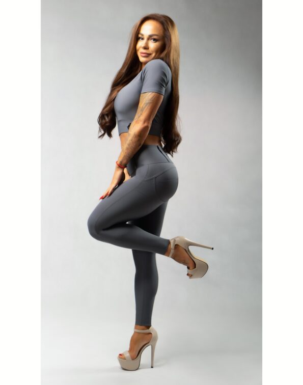CROP TOP GRIS LUNA